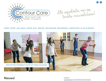 Tablet Screenshot of contourcare.nl